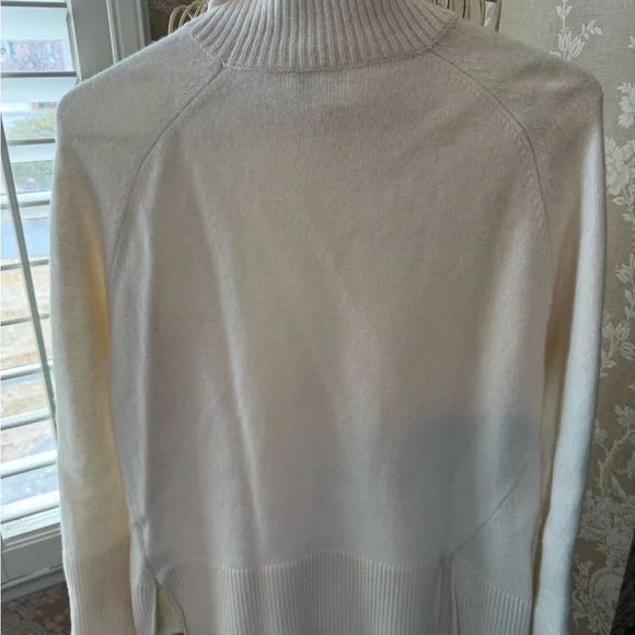 Reiss Ivory cashmere and wool turtleneck sweater - Picture 10 of 13